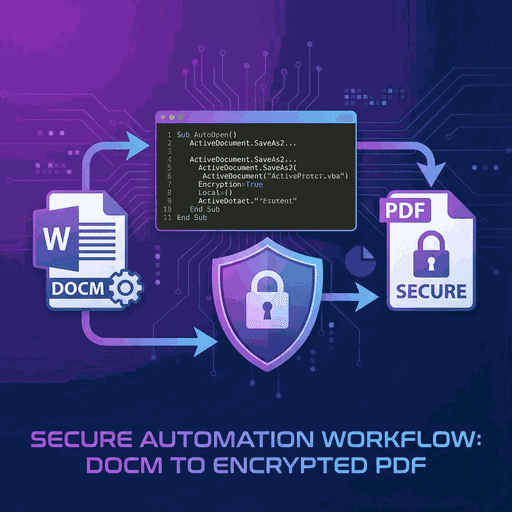 Docm to P D F Tool