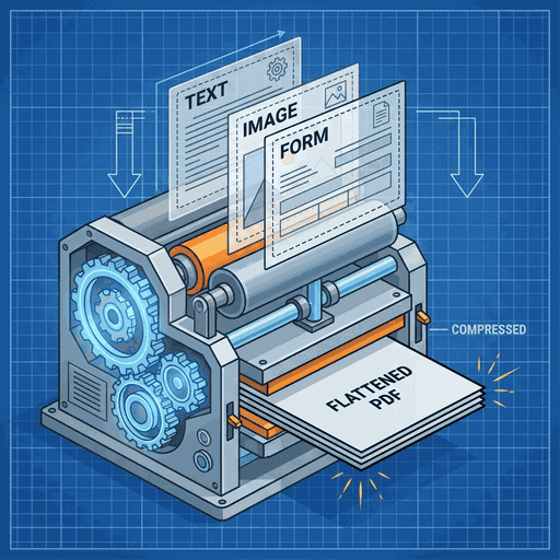 FlattenPDF Tool