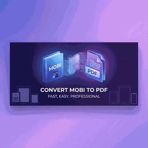 Mobi to P D F Tool